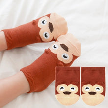 Load image into Gallery viewer, Small Infant Socks Little Ears Cotton Socks Kids Baby Cartoon Pattern Anti-slip Socks S M New Arrival