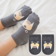 Load image into Gallery viewer, Small Infant Socks Little Ears Cotton Socks Kids Baby Cartoon Pattern Anti-slip Socks S M New Arrival