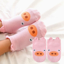 Load image into Gallery viewer, Small Infant Socks Little Ears Cotton Socks Kids Baby Cartoon Pattern Anti-slip Socks S M New Arrival