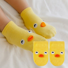 Load image into Gallery viewer, Small Infant Socks Little Ears Cotton Socks Kids Baby Cartoon Pattern Anti-slip Socks S M New Arrival