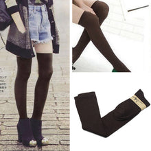 Load image into Gallery viewer, 2015 New 4 Colors Fashion Women's Socks Sexy Warm Thigh High Over The Knee Socks Long Cotton Stockings For Girls Ladies Women
