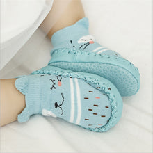 Load image into Gallery viewer, 2017 Fashion Baby Socks With Rubber Soles Infant Sock Newborn Autumn Winter Children Floor Socks Shoes Anti Slip Soft Sole Sock