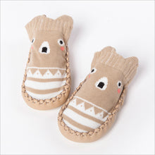Load image into Gallery viewer, 2017 Fashion Baby Socks With Rubber Soles Infant Sock Newborn Autumn Winter Children Floor Socks Shoes Anti Slip Soft Sole Sock