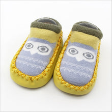 Load image into Gallery viewer, 2017 Fashion Baby Socks With Rubber Soles Infant Sock Newborn Autumn Winter Children Floor Socks Shoes Anti Slip Soft Sole Sock