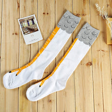 Load image into Gallery viewer, High Quality Creative Chicken Women Over the Knee Socks Cartoon Cotton Chicken Claw Ladies 3D Print Funny Animal High Socks