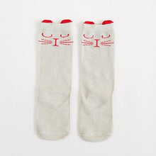Load image into Gallery viewer, 1 Pair Unisex Lovely Cute Cartoon Fox Kids baby Socks Knee Girl Boy Baby Toddler Socks animal infant Soft Cotton socks 0-3 Y