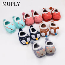 Load image into Gallery viewer, Newborn Spring Autumn Fox Socks Coral Fleece Cute Sokken Cartoon Meias Soft Animal Patter Baby Boy Socks Baby Girl Socks