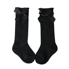 Load image into Gallery viewer, New Kids Socks Toddlers Girls Big Bow Knee High Long Soft Cotton Lace baby Socks Kids kniekousen meisje#YY