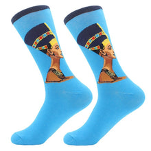 Load image into Gallery viewer, MYORED 1 pair Dropshipping men women socks cotton starry night art world famous oil painting socks unisex funny novelty socks