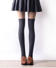 Load image into Gallery viewer, Women Socks Stockings Warm Thigh High Over the Knee Socks Long Cotton Stockings medias Sexy Stocking hot sale