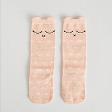 Load image into Gallery viewer, 1 Pair Unisex Lovely Cute Cartoon Fox Kids baby Socks Knee Girl Boy Baby Toddler Socks animal infant Soft Cotton long socks 0-3Y