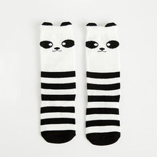 Load image into Gallery viewer, 1 Pair Unisex Lovely Cute Cartoon Fox Kids baby Socks Knee Girl Boy Baby Toddler Socks animal infant Soft Cotton long socks 0-3Y