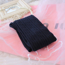 Load image into Gallery viewer, 2018 Woman Lady\'s Wool Braid Over Knee Socks Thigh Highs Hose Stockings Twist Warm Winter