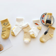Load image into Gallery viewer, Baby Boy Socks 5 Pairs Children Autumn Winter Cartoon Socks for Girls Kids for Girls To School Sport Baby Girl Clothes