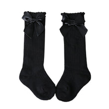 Load image into Gallery viewer, New Kids Socks Toddlers Girls Big Bow Knee High Long Soft Cotton Lace baby Socks Kids kniekousen meisje Dropshipping #30