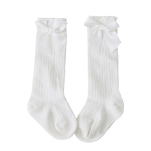 Load image into Gallery viewer, New Kids Socks Toddlers Girls Big Bow Knee High Long Soft Cotton Lace baby Socks Kids kniekousen meisje Dropshipping #30
