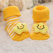 Load image into Gallery viewer, Baby socks rubber anti slip floor cartoon kids Toddlers autumn spring Fashion Animal newborn Cute 0-6-12month