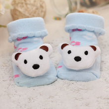 Load image into Gallery viewer, Baby socks rubber anti slip floor cartoon kids Toddlers autumn spring Fashion Animal newborn Cute 0-6-12month
