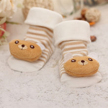 Load image into Gallery viewer, Baby socks rubber anti slip floor cartoon kids Toddlers autumn spring Fashion Animal newborn Cute 0-6-12month