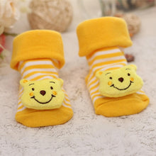 Load image into Gallery viewer, Baby socks rubber anti slip floor cartoon kids Toddlers autumn spring Fashion Animal newborn Cute 0-6-12month