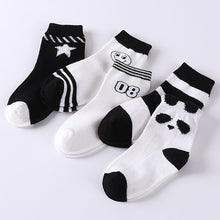 Load image into Gallery viewer, Baby Boy Socks 5 Pairs Children Autumn Winter Cartoon Socks for Girls Kids for Girls To School Sport Baby Girl Clothes Striped