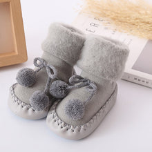 Load image into Gallery viewer, winter baby socks Boy Girl Socks chaussette enfant Cotton baby leg warmers Children Floor Socks Anti-Slip Baby Step Socks