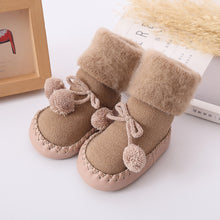 Load image into Gallery viewer, winter baby socks Boy Girl Socks chaussette enfant Cotton baby leg warmers Children Floor Socks Anti-Slip Baby Step Socks
