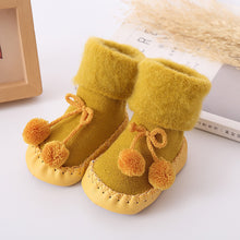 Load image into Gallery viewer, winter baby socks Boy Girl Socks chaussette enfant Cotton baby leg warmers Children Floor Socks Anti-Slip Baby Step Socks