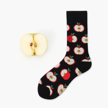 Load image into Gallery viewer, Avocado Sushi Omelette Burger Apple Plant Fruit Food Socks Short Funny Cotton Socks Women Winter Men Unisex Happy Socks Female