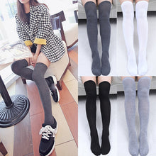 Load image into Gallery viewer, Sexy Cotton Socks Hot New 1Pair Women Socks Fashion Long Socks Thigh High Warm High Quality Over Knee 2018 Fashion Classics