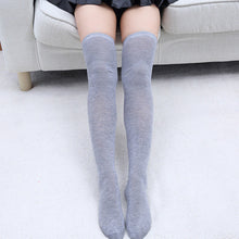 Load image into Gallery viewer, Sexy Cotton Socks Hot New 1Pair Women Socks Fashion Long Socks Thigh High Warm High Quality Over Knee 2018 Fashion Classics