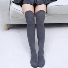 Load image into Gallery viewer, Sexy Cotton Socks Hot New 1Pair Women Socks Fashion Long Socks Thigh High Warm High Quality Over Knee 2018 Fashion Classics