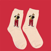 Load image into Gallery viewer, Autumn Winter NEW 3D Retro Personality Art Socks Unisex Women Men Funny Novelty Starry Night Vintage Socks Oil Happy Socks HOT