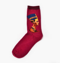 Load image into Gallery viewer, Autumn Winter NEW 3D Retro Personality Art Socks Unisex Women Men Funny Novelty Starry Night Vintage Socks Oil Happy Socks HOT