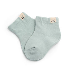 Load image into Gallery viewer, 1 Pair Spring Autumn New Cotton Fashion Cute Unisex Baby Newborn Fresh Candy Color Baby Socks Sock