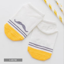 Load image into Gallery viewer, Lytwtw's Baby Floor Boy Girl Kids Children Smile Infant Cotton Anti Skid Slip Toddler Slipper Sock Striped Newborn cheap stuff