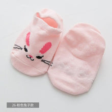 Load image into Gallery viewer, Lytwtw's Baby Floor Boy Girl Kids Children Smile Infant Cotton Anti Skid Slip Toddler Slipper Sock Striped Newborn cheap stuff