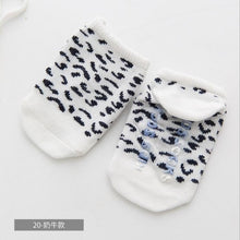 Load image into Gallery viewer, Lytwtw's Baby Floor Boy Girl Kids Children Smile Infant Cotton Anti Skid Slip Toddler Slipper Sock Striped Newborn cheap stuff