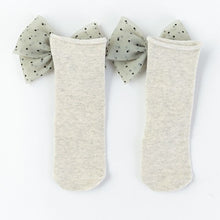 Load image into Gallery viewer, New Baby Girls Socks With Bows Toddlers Infants Cotton Ankle Socks Beading Baby Girls Princess Sock Cute Children Socks