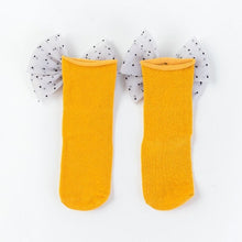 Load image into Gallery viewer, New Baby Girls Socks With Bows Toddlers Infants Cotton Ankle Socks Beading Baby Girls Princess Sock Cute Children Socks