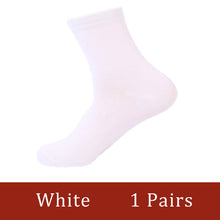 Load image into Gallery viewer, Casual Men's Business Socks For Men Cotton Brand Crew Black White Gray Long Male Socks 2019 New Warm Autumn Winter 1 5 10 pairs