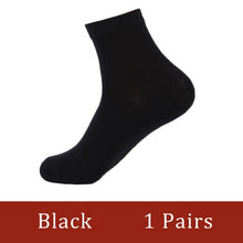 Load image into Gallery viewer, Casual Men's Business Socks For Men Cotton Brand Crew Black White Gray Long Male Socks 2019 New Warm Autumn Winter 1 5 10 pairs