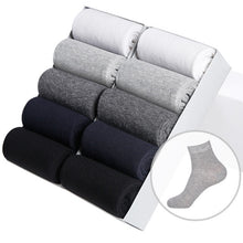 Load image into Gallery viewer, Casual Men's Business Socks For Men Cotton Brand Crew Black White Gray Long Male Socks 2019 New Warm Autumn Winter 1 5 10 pairs