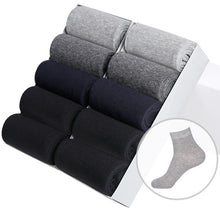 Load image into Gallery viewer, Casual Men's Business Socks For Men Cotton Brand Crew Black White Gray Long Male Socks 2019 New Warm Autumn Winter 1 5 10 pairs