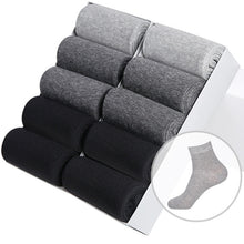 Load image into Gallery viewer, Casual Men's Business Socks For Men Cotton Brand Crew Black White Gray Long Male Socks 2019 New Warm Autumn Winter 1 5 10 pairs