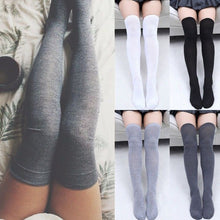 Load image into Gallery viewer, Women Socks Stockings Warm Thigh High Over the Knee Socks Long Cotton Stockings medias Sexy Stockings medias