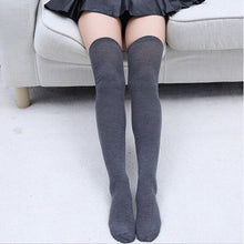 Load image into Gallery viewer, Women Socks Stockings Warm Thigh High Over the Knee Socks Long Cotton Stockings medias Sexy Stockings medias
