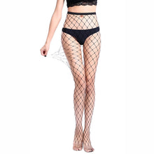 Load image into Gallery viewer, 2018 Sexy Fishnet Stockings Women Mesh Stocking Sexy Pantyhose Nylon Tights Ladies Black Long Stockings Over the Knee Socks EW24
