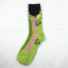 Load image into Gallery viewer, New happy Mens socks Women animal alien chili Moustache sloths Novelty Sock combed cotton funny Socks Men's big size Crew Socks