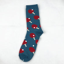 Load image into Gallery viewer, New happy Mens socks Women animal alien chili Moustache sloths Novelty Sock combed cotton funny Socks Men's big size Crew Socks